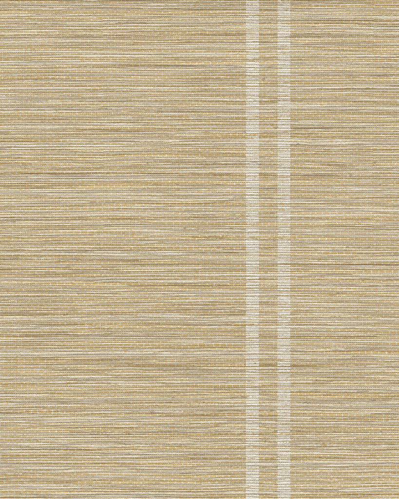 Brussels Hampton Stripe Straw Wallcovering | Phillipe Romano