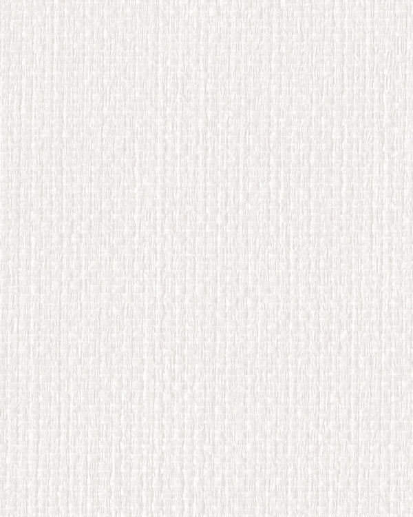 Brussels Fiji Weave Cloud White Wallcovering | Phillipe Romano
