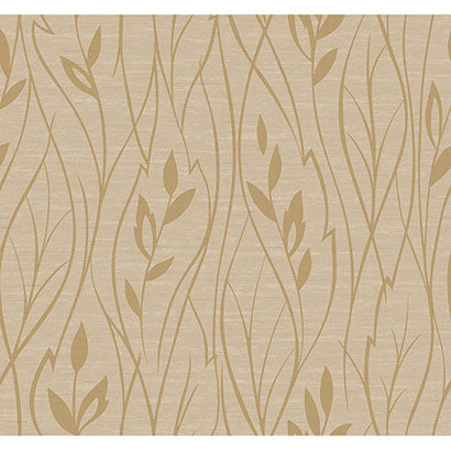 Swampscott Gold Wallcovering | Jeffrey Stevens