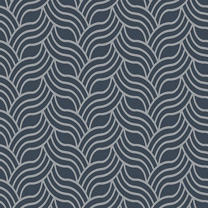 Interlocking Geo Wallpaper | Jeffrey Stevens