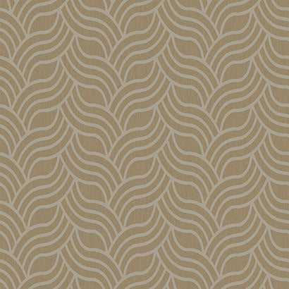 Interlocking Geo Wallpaper | Jeffrey Stevens