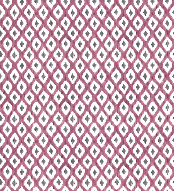 Animal Print Burgundy, Roll Wallcoverings | Coordonné