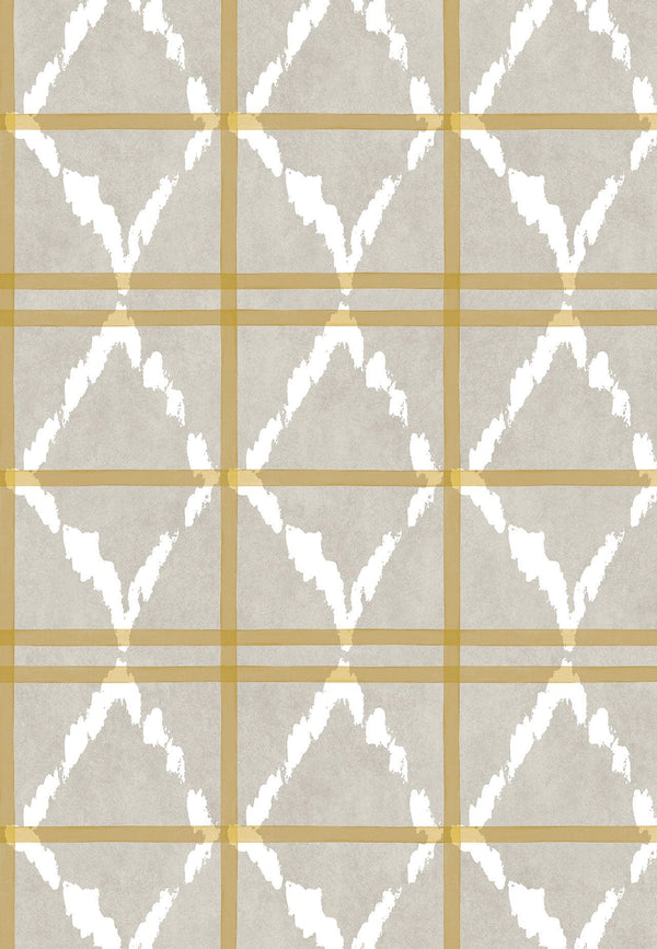 Shuka Ocre, Ocre Wallcoverings | Coordonné