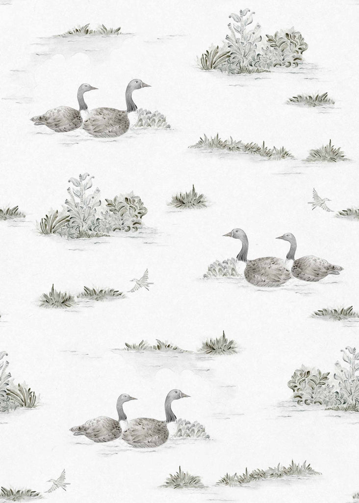 Mallard Duck Silver, Silver