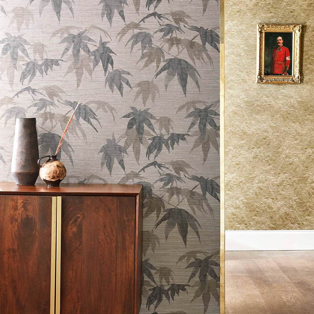 Acer - Ash/Pewter Wallcovering | Zoffany