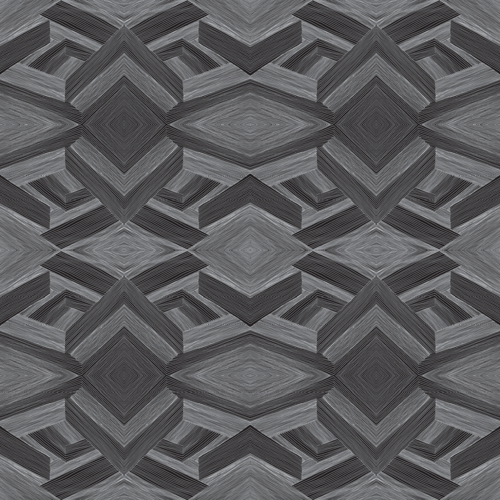 Zak Black  Wallpaper (Srd-Zak-03) | Sarah Rowland | Koroseal