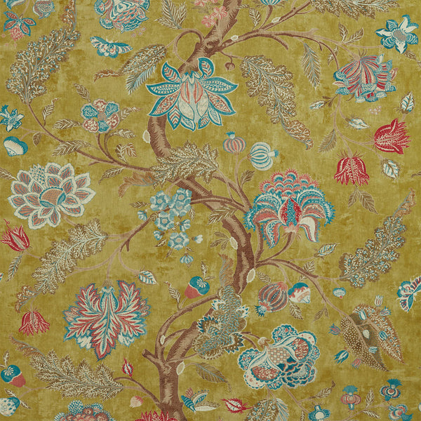 Indienne Print Tigers Eye/Cinnabar | Zoffany