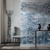 Arcadian Thames - Wedgwood Blue Wallcovering | Zoffany