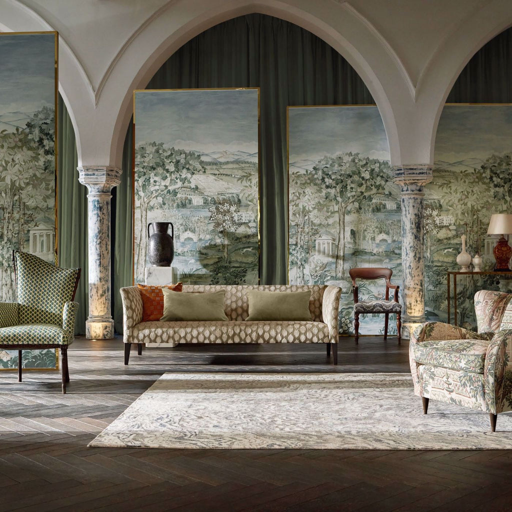 Arcadian Thames - Mineral Wallcovering | Zoffany