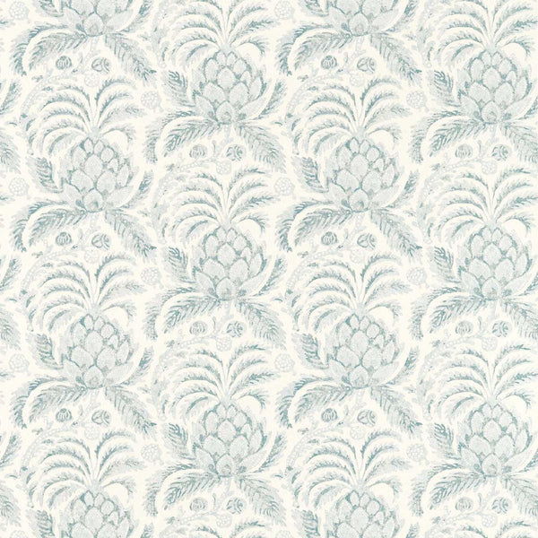Pina De Indes - Stockholm Blue wallcovering | Zoffany