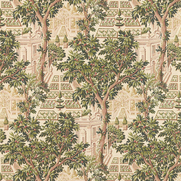 Italian Garden - Tuscan Pink wallcovering | Zoffany