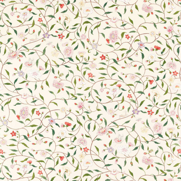 Henrietta`s Trail - Perfect White wallcovering | Zoffany
