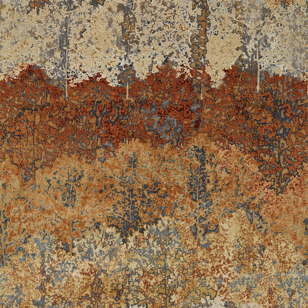Belvoir Velvet Blue / Amber | Zoffany