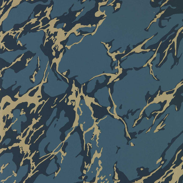French Marble - Empire Grey / Perfect White wallcovering | Zoffany