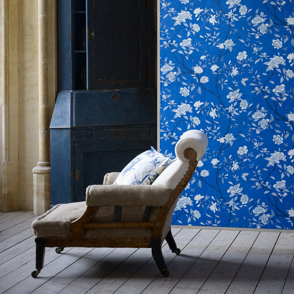 Nostell Priory - Lazuli wallcovering | Zoffany