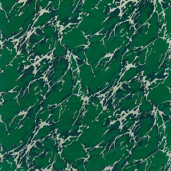 French Marble Velvet Malachite | Zoffany