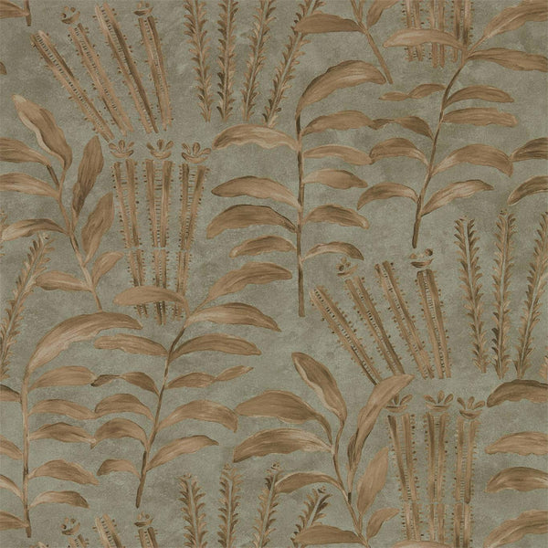 Highclere - Olivine wallcovering | Zoffany