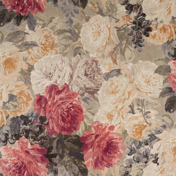 Rose Absolute Linen Sunstone/Mercury | Zoffany