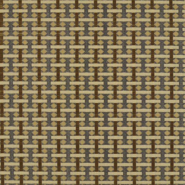 Diamond Check Old Gold | Zoffany