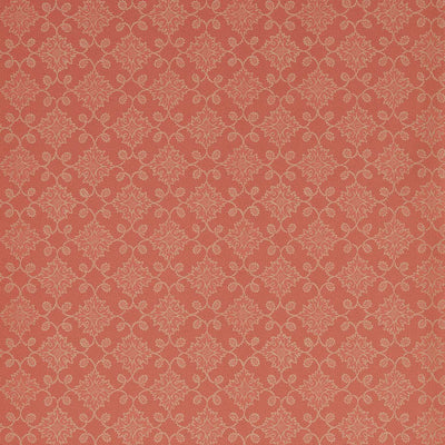 Floral Tracery - Deep Salmon wallcovering | Zoffany