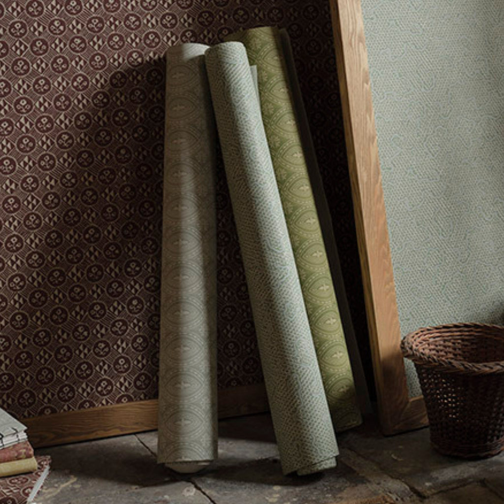 Semper - Paris Grey Wallcovering | Zoffany