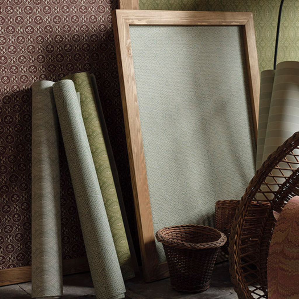 Domino Paper - Eau De Nil Wallcovering | Zoffany