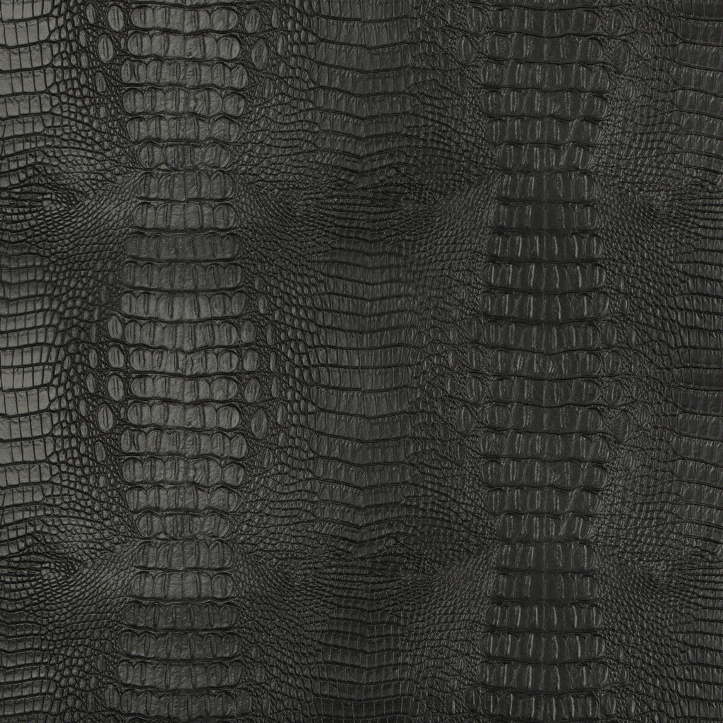 Kravet Design - Zev-8 Black By Kravet Design |Animal Skins  Upholstery Vinyl/Faux Leather / Vegan Leather