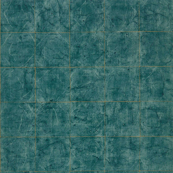 Piastrella - Huntsman Green wallcovering | Zoffany