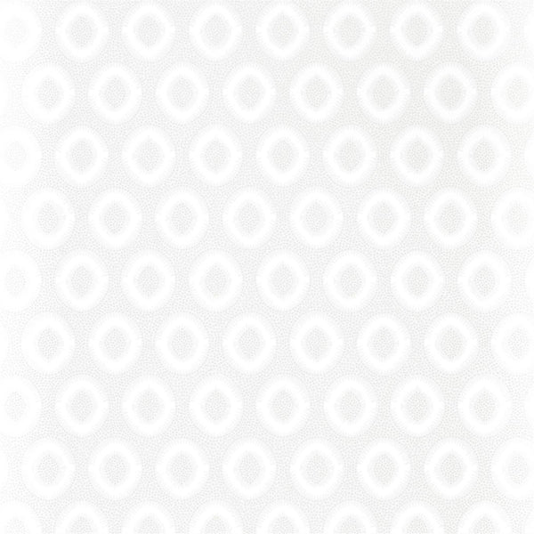 Tallulah Plain - Perfect White wallcovering | Zoffany