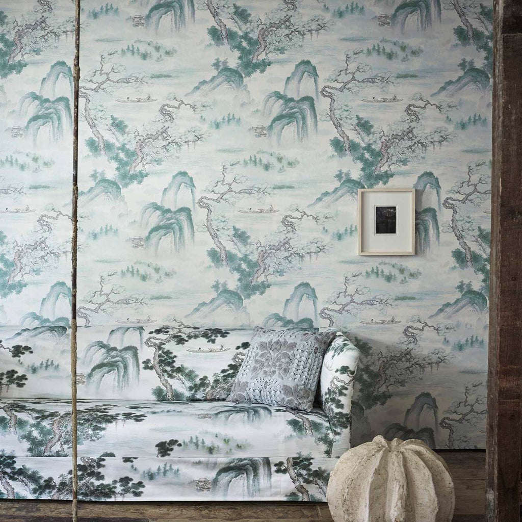 Floating Mountains - Mineral Wallcovering | Zoffany