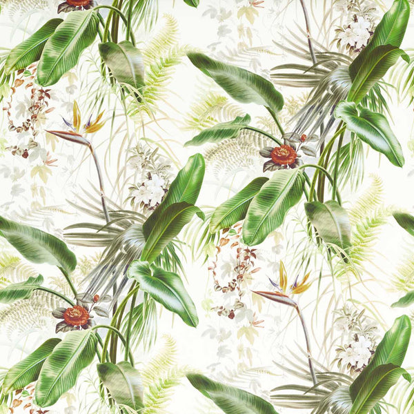 Paradise Row - Evergreen wallcovering | Zoffany