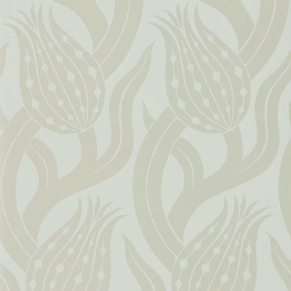 Persian Tulip, Blue Stone Wallcoverings | Zoffany