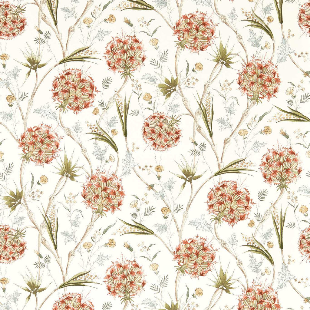 Wallichi - Russet/Olive Wallcovering | Zoffany