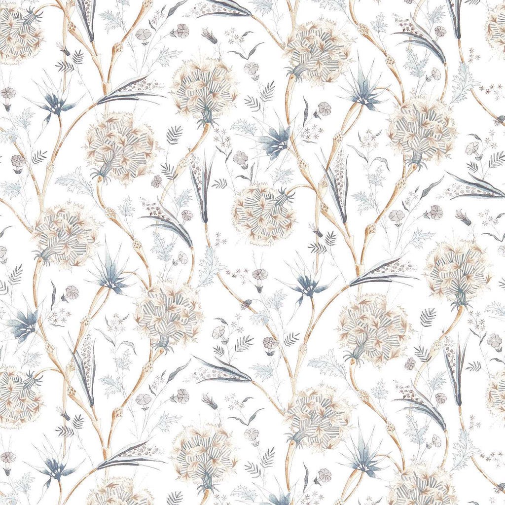 Wallichi - Quartz Grey Wallcovering | Zoffany