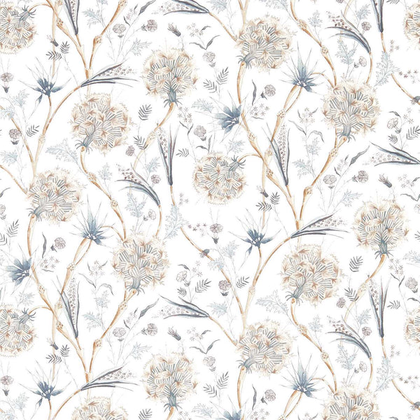 Wallichi - Quartz Grey wallcovering | Zoffany