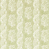 Dabu Stripe - Pale Olive Wallcovering | Zoffany