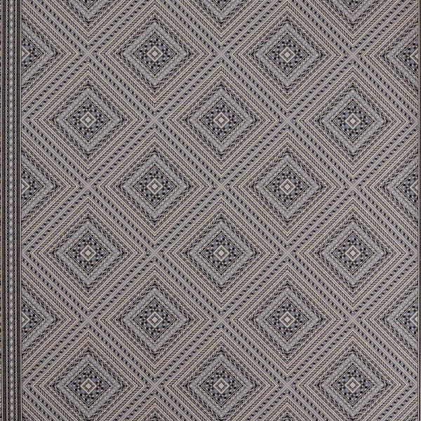 Marquetry Trellis - Slate wallcovering | Zoffany