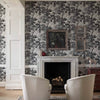 Richmond Park - Charcoal Wallcovering | Zoffany