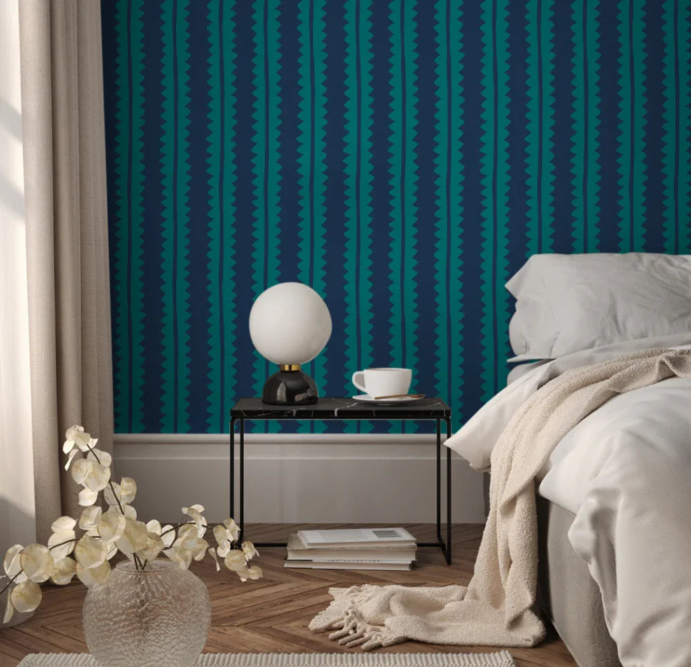 Zig Zag Blue