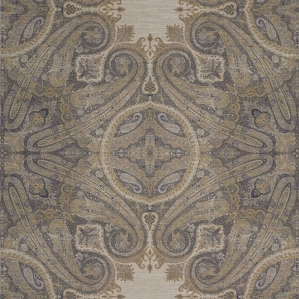 Elswick Paisley - Blue Umber wallcovering | Zoffany