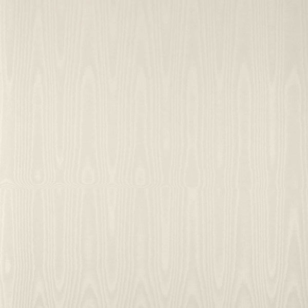 Moire Wallcovering - Silver wallcovering | Zoffany