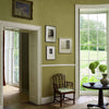 Moire Wallcovering - Hessian Green Wallcovering | Zoffany
