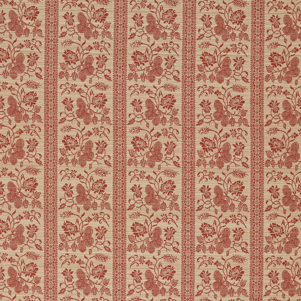 Filigree Bellagio Stripe Sandstone/Russet | Zoffany