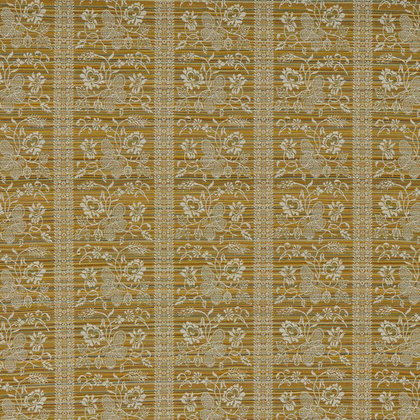 Filigree Bellagio Stripe Silk Yellow | Zoffany