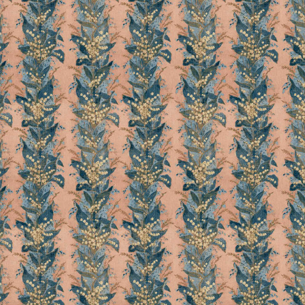 Lily Stripe Archive Coral | Zoffany