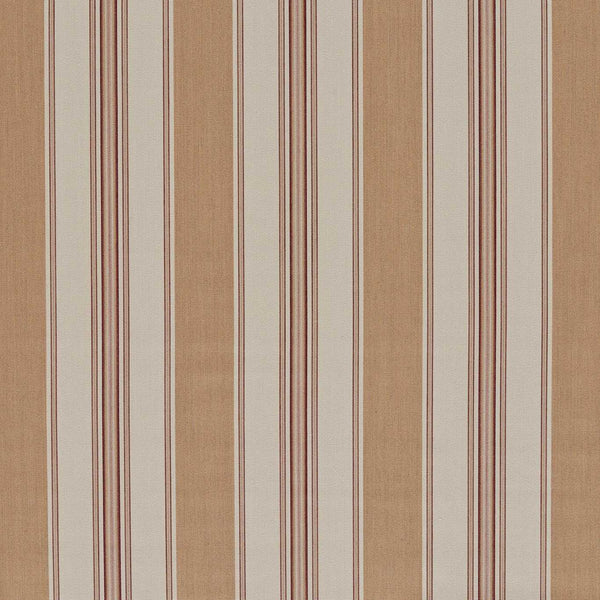 Parasol Stripe Sandstone/Russet | Zoffany
