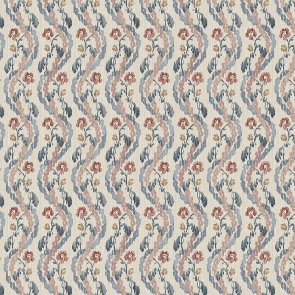 Winter Garden Indigo/Red | Zoffany
