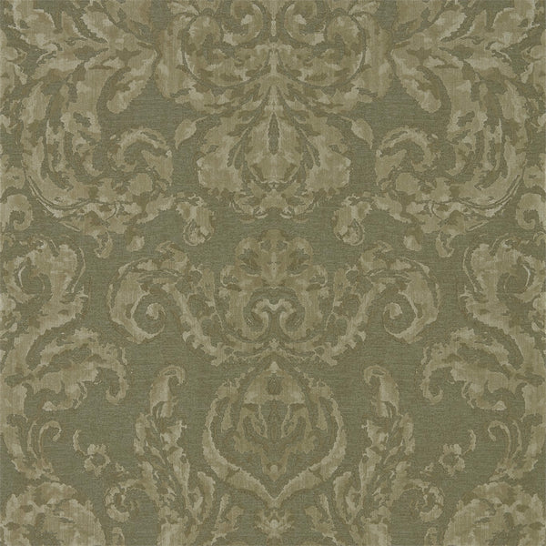 Brocatello - Olivine wallcovering | Zoffany