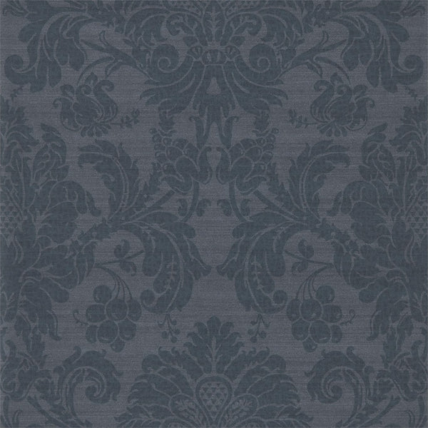 Crivelli - Como Blue wallcovering | Zoffany