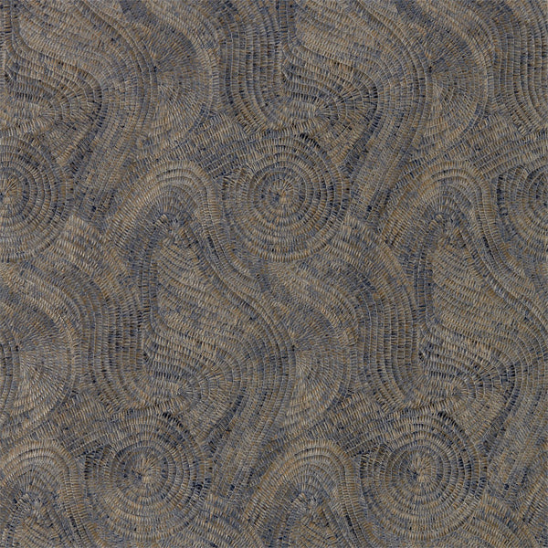 Hawksmoor - Prussian/Copper wallcovering | Zoffany